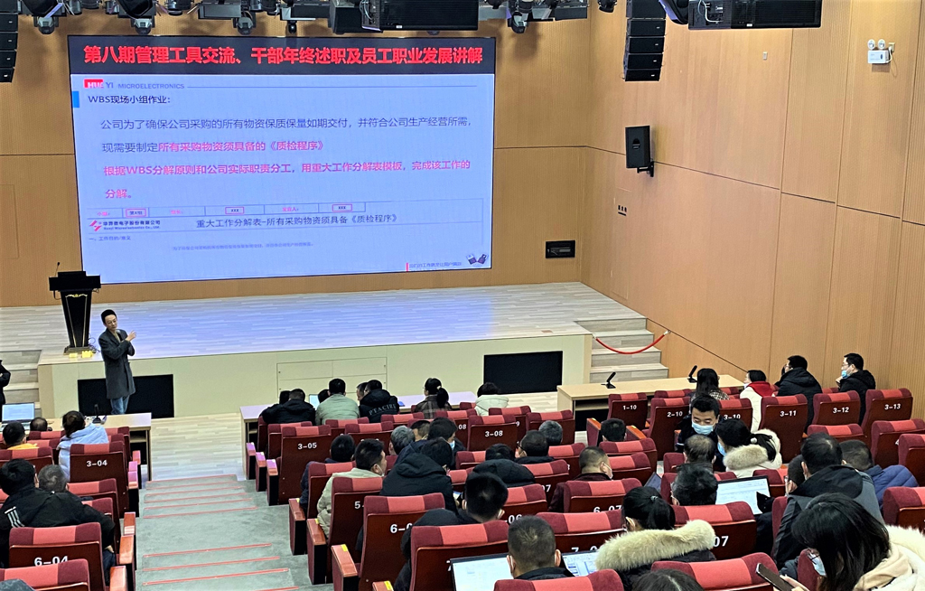 galaxy银河微电开展管理工具实践交流会(第八期)&干部年终述职及员工职业发展讲解